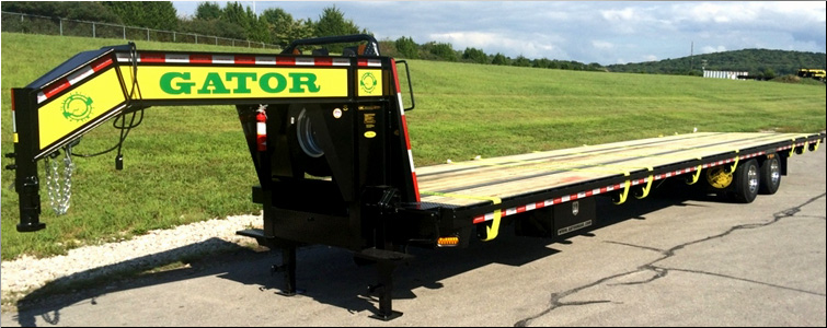 EQUIPMENT TRAILER - TANDEM DUAL GOOSENECK TRAILER FOR SALE  Sevier County, Tennessee